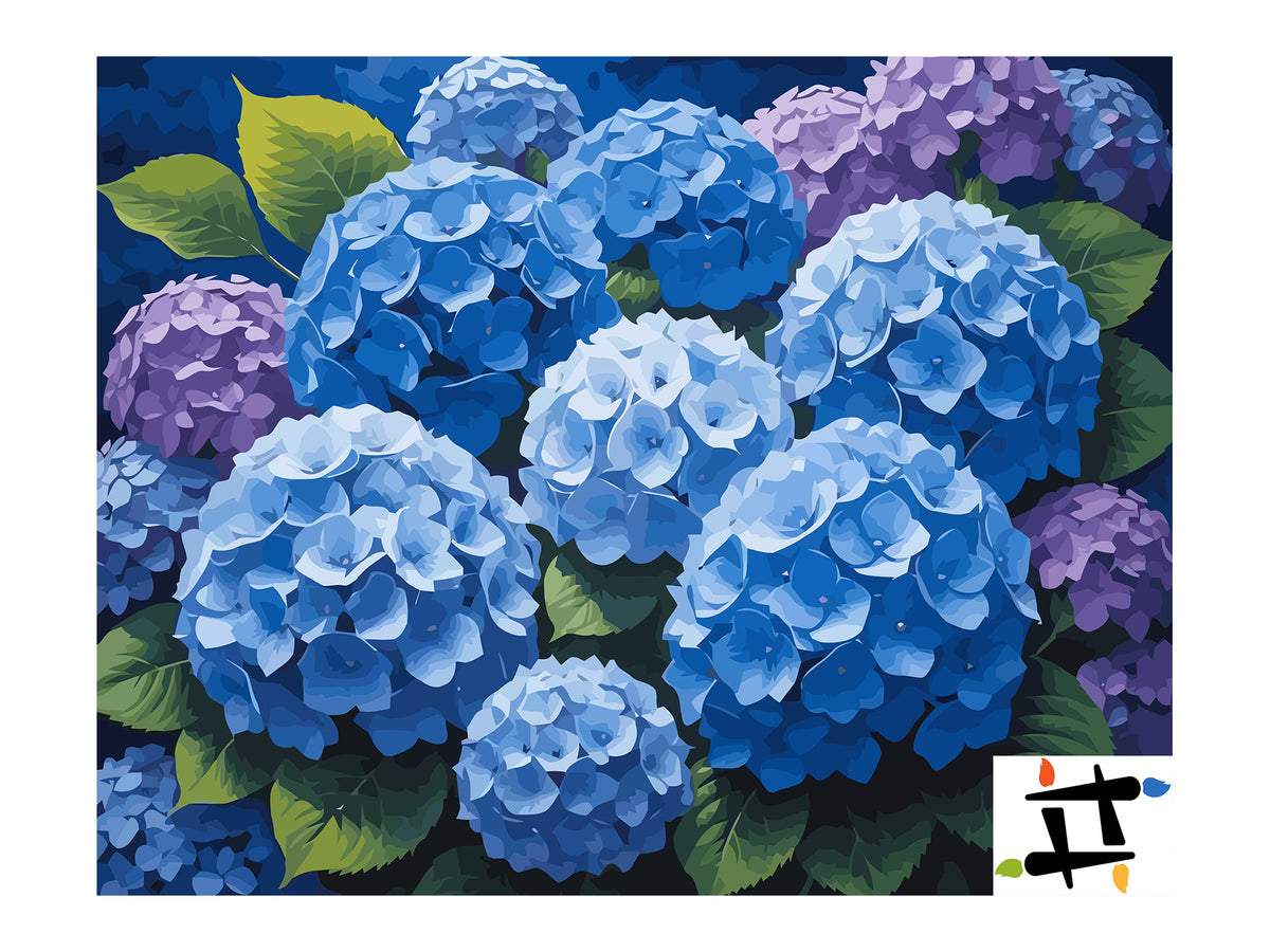 Pictura pe Numere – Ecouri de Indigo 6702