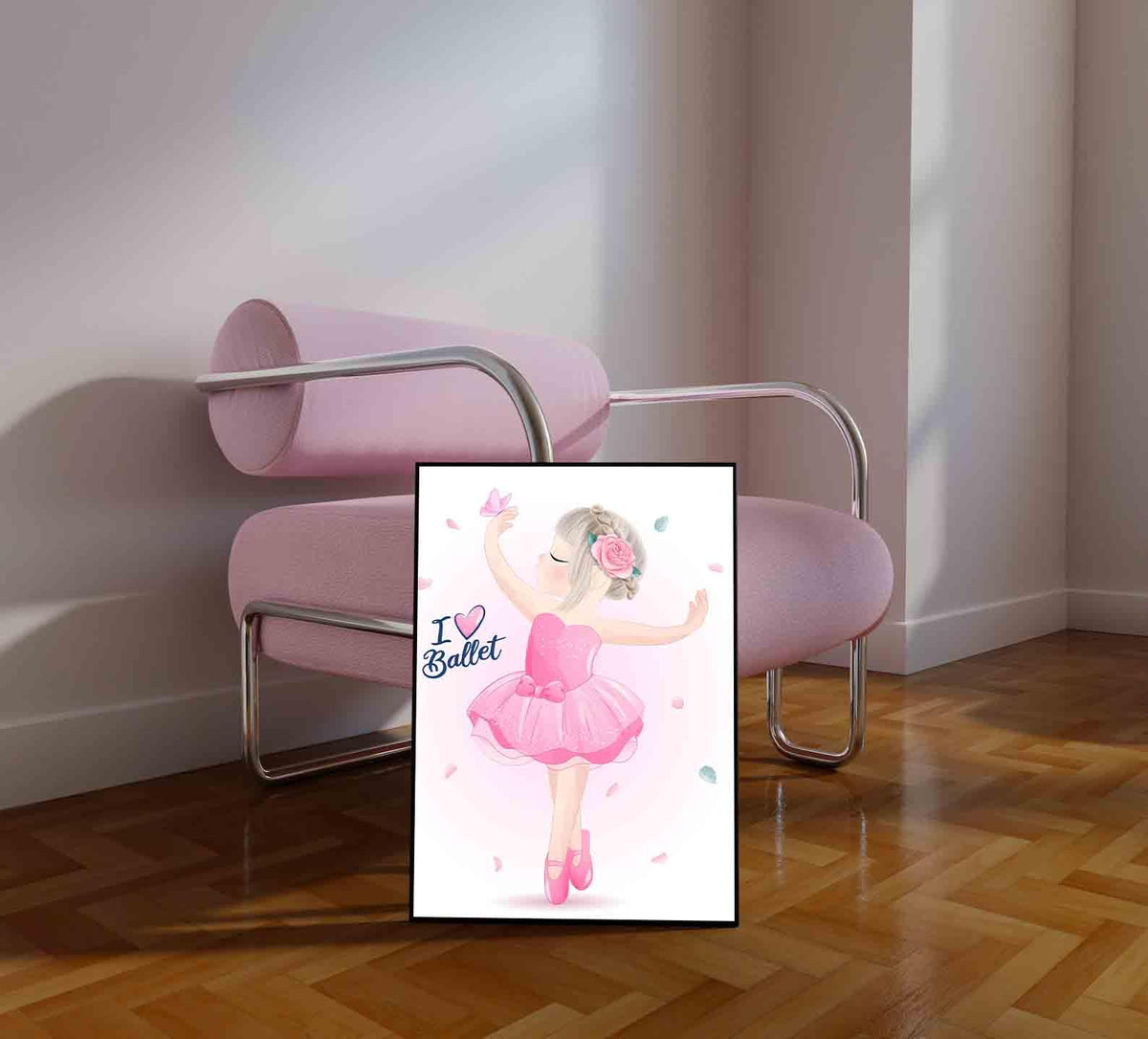 Canvas Painting - Little Ballerina