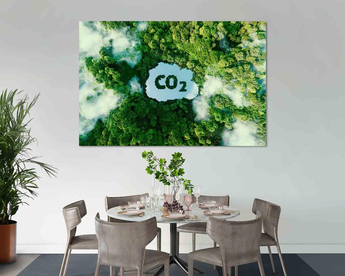 Canvas Painting - CO2