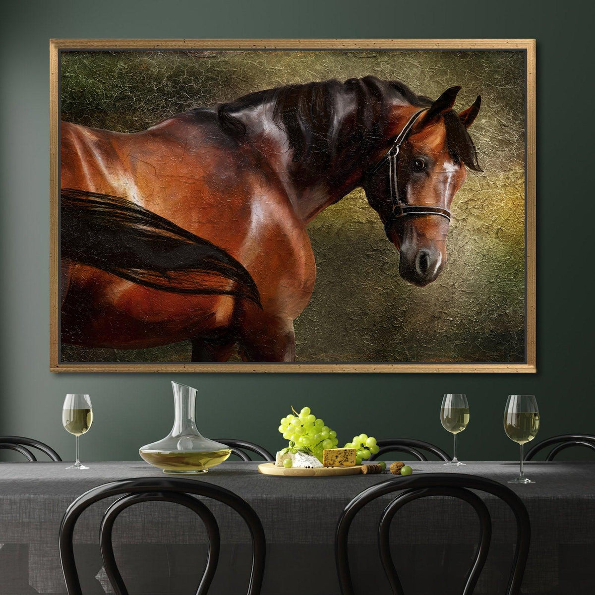 Canvas Painting - Horse Portrait