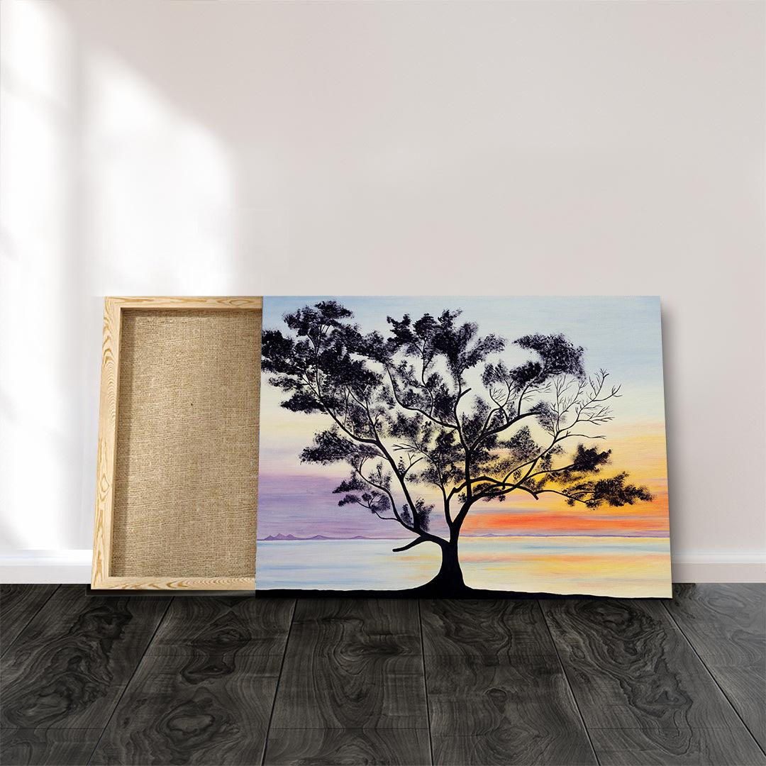 Canvas Painting - Sunset Landscape