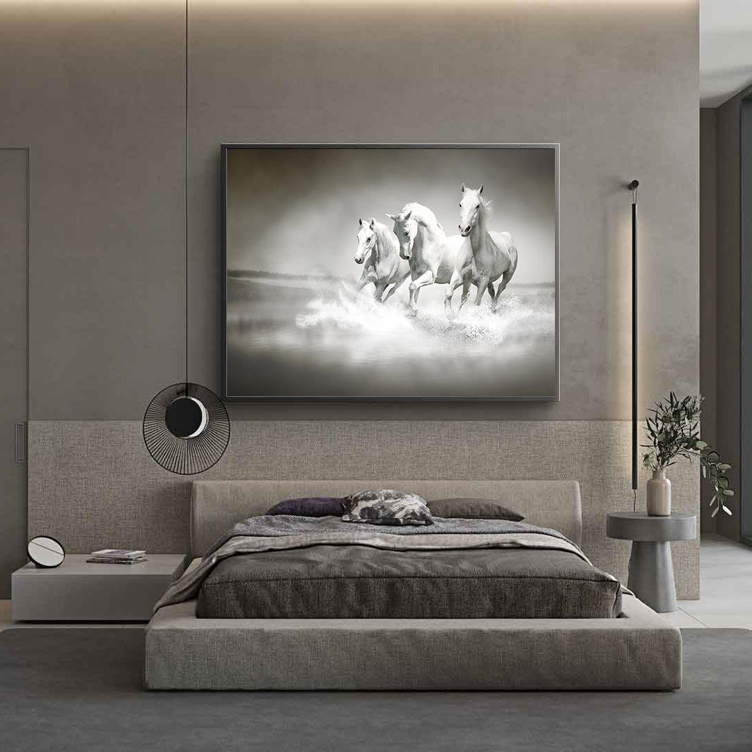 Tablou Canvas - Cai la galop