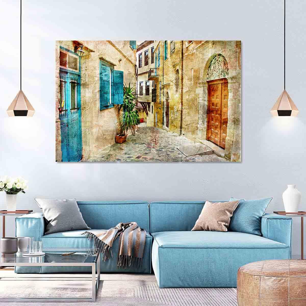 Canvas Painting - Old Street