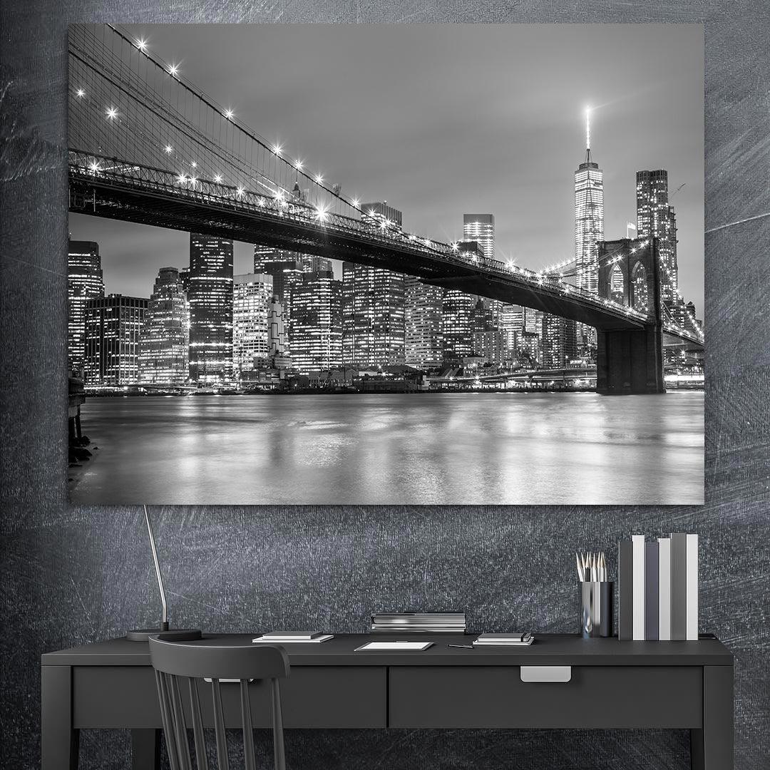 Canvas Painting - Brooklyn Bridge