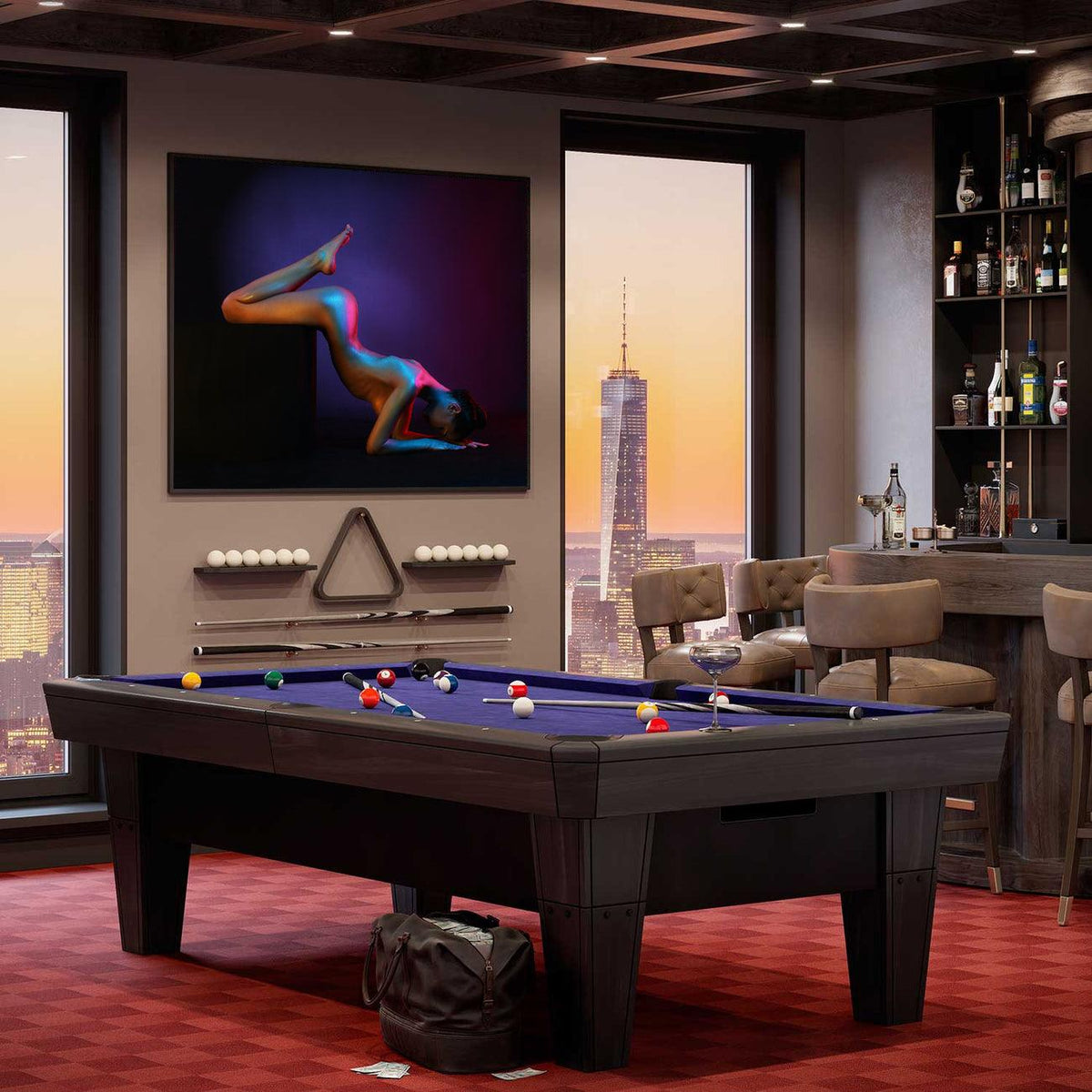 Canvas Painting - The Perfect Naked Body