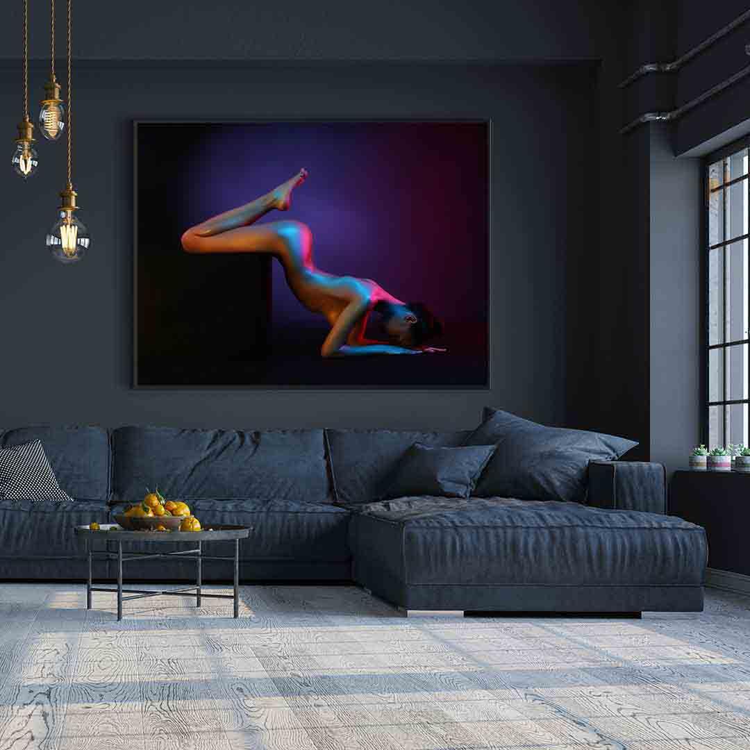 Canvas Painting - The Perfect Naked Body