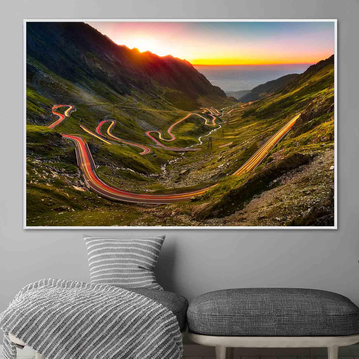 Canvas Painting - Transfagarasan