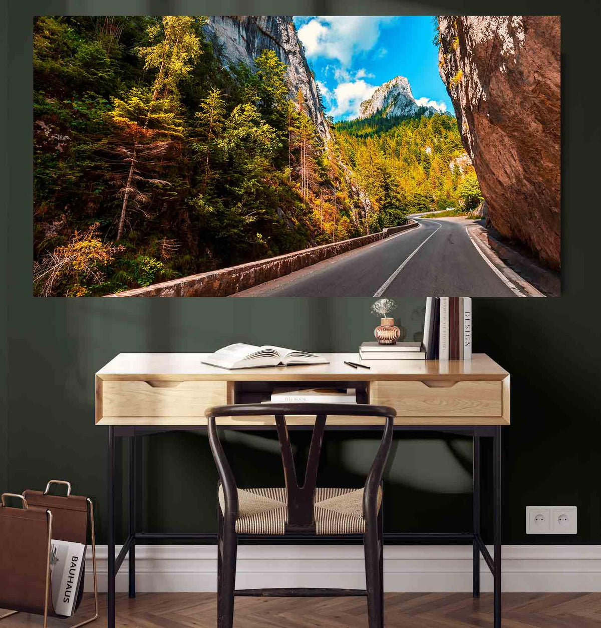 Canvas Painting - Bicaz Gorges