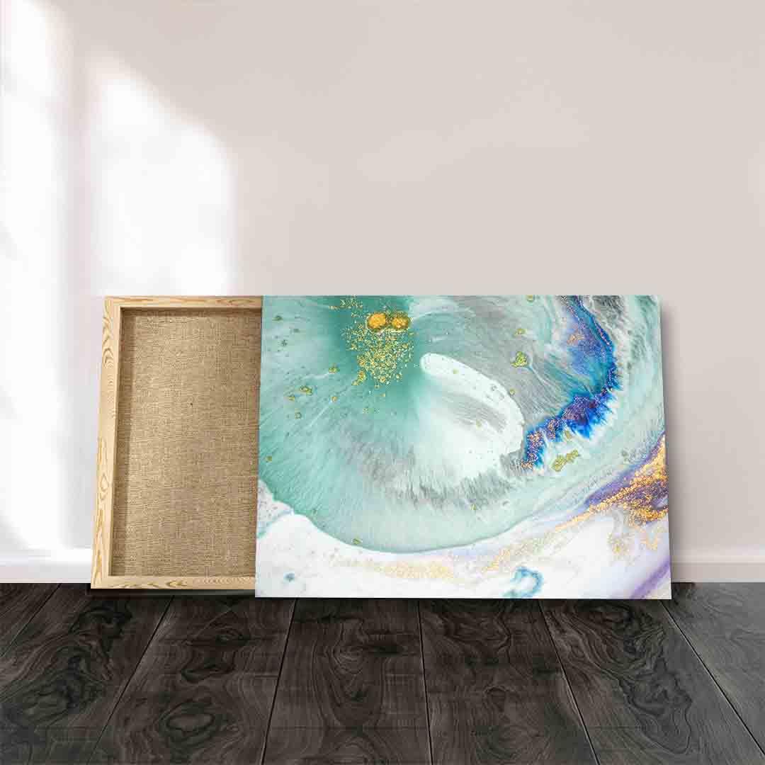 Canvas Painting - Marble Effect