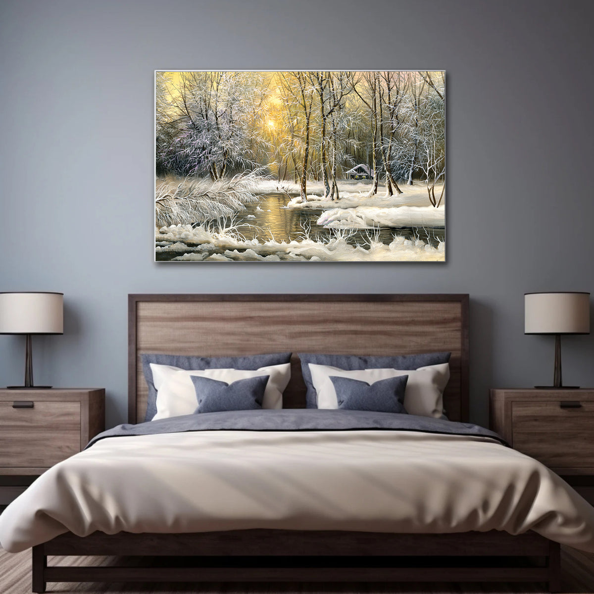 Tablou Canvas - Peisaj de Iarna