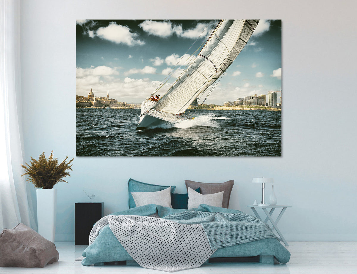 Canvas Painting - Sailboat