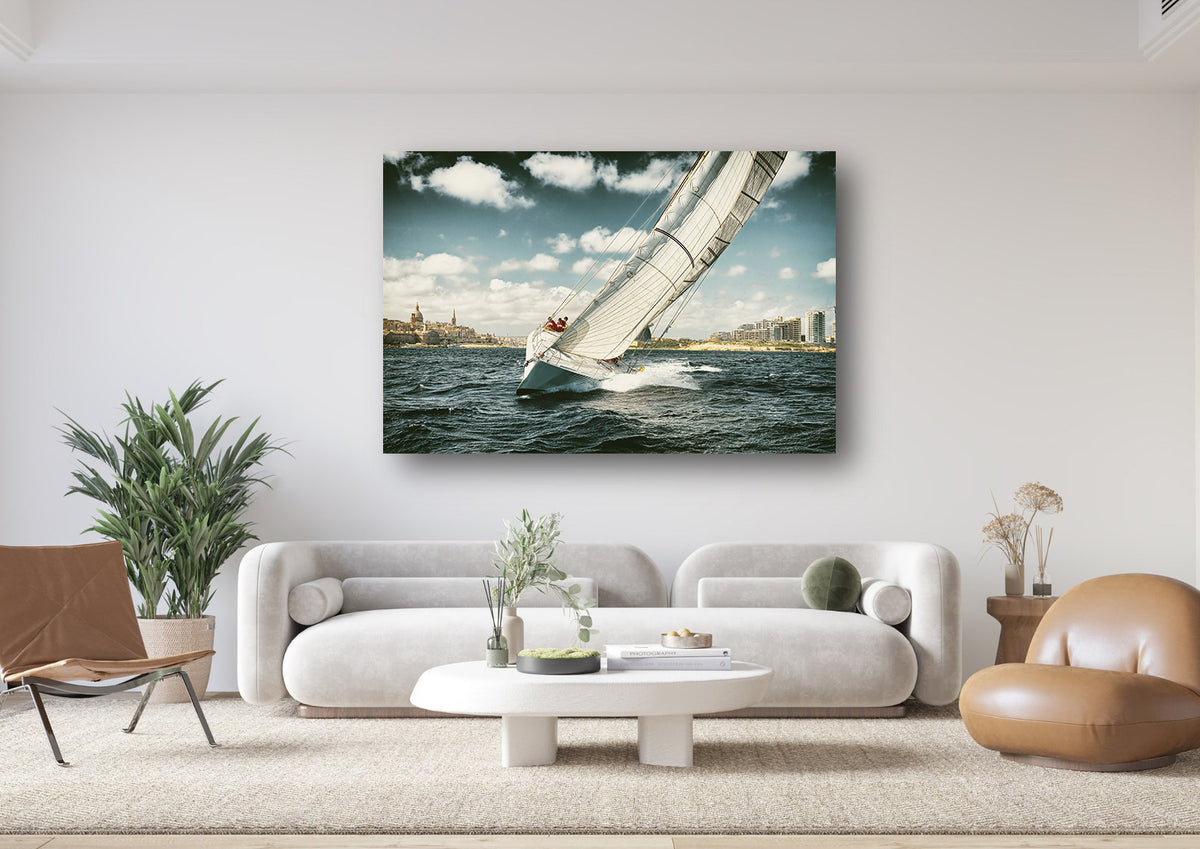 Canvas Painting - Sailboat