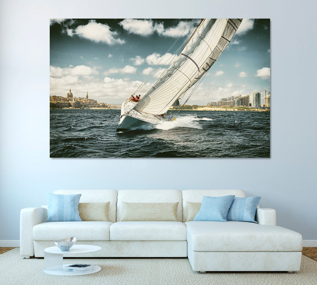 Canvas Painting - Sailboat