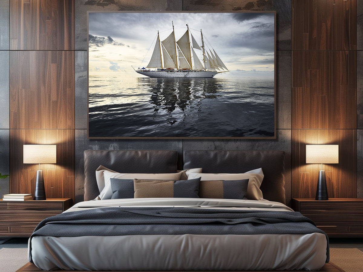 Canvas Painting - Sailboat