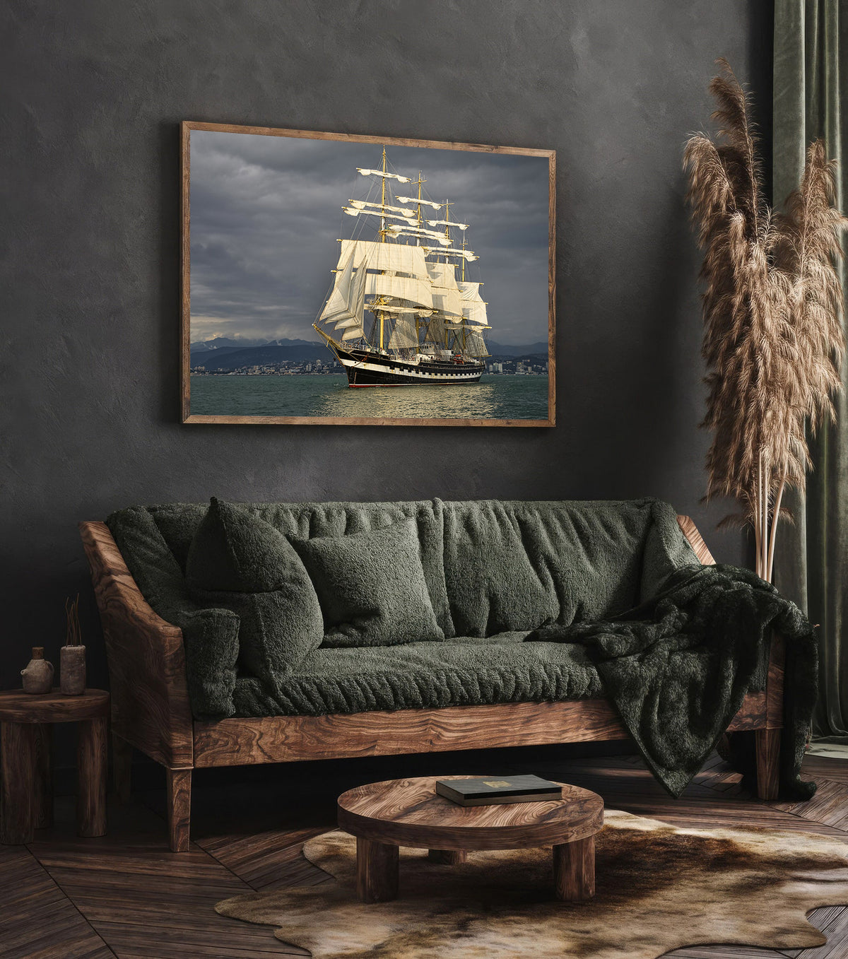 Canvas Painting - Sailboat