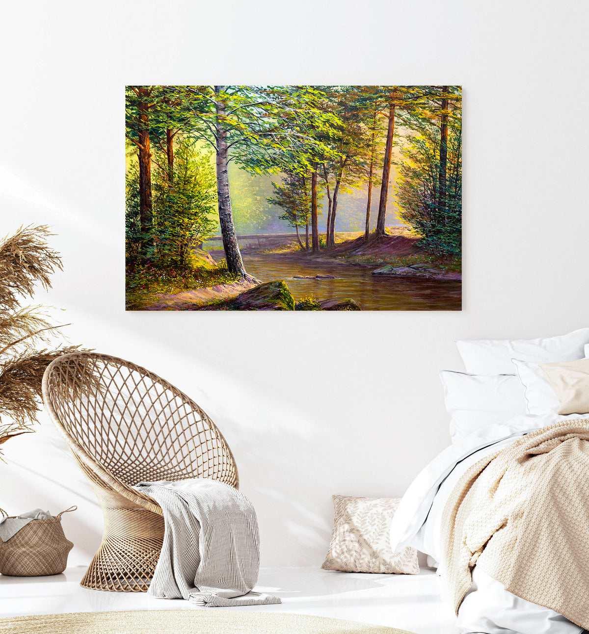 Tablou Canvas - Padure Peisaj