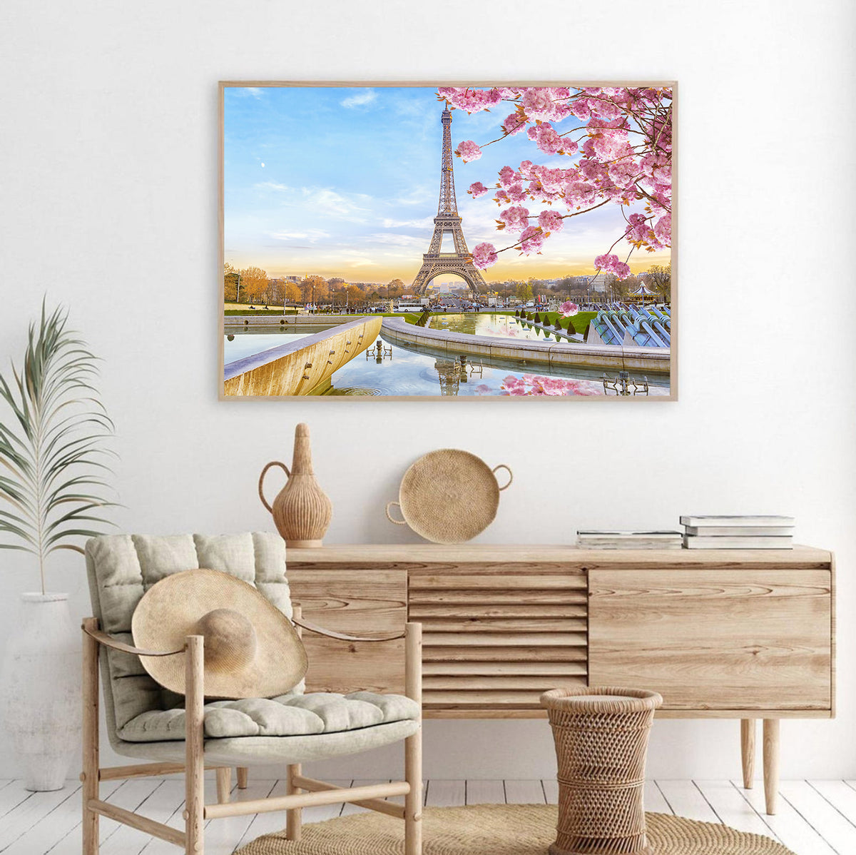 Canvas Painting - Eiffel Tower