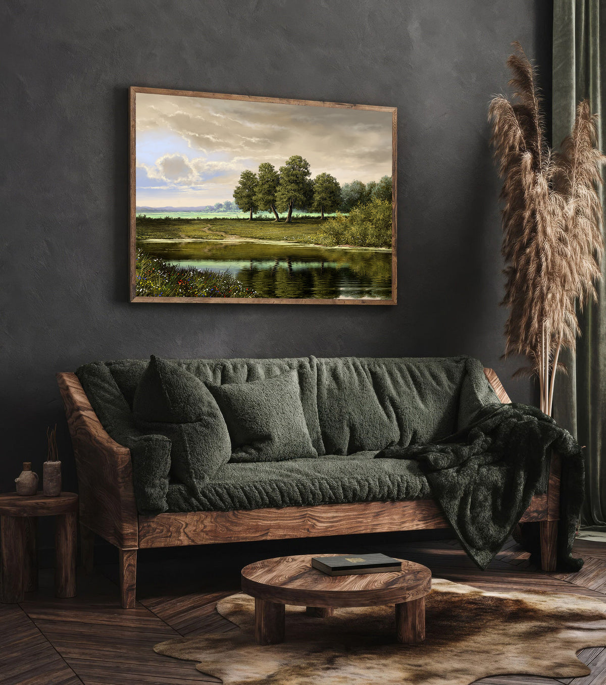 Canvas Painting - Plain Landscape