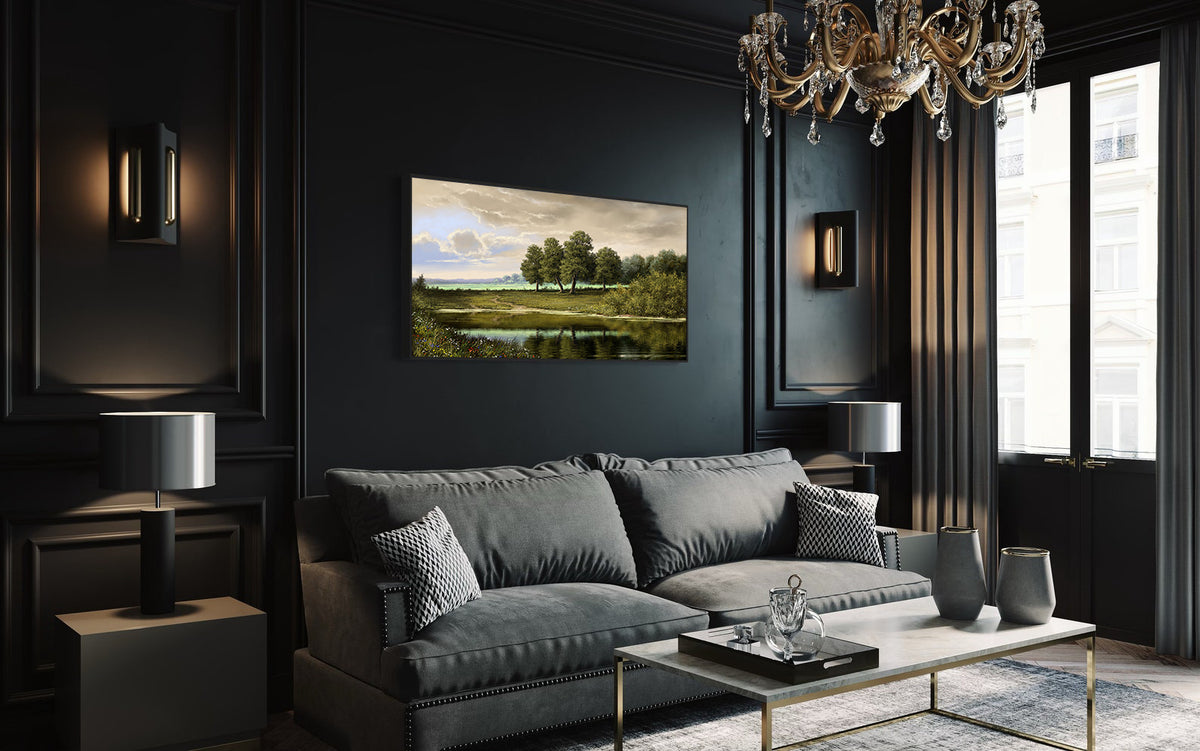 Canvas Painting - Plain Landscape