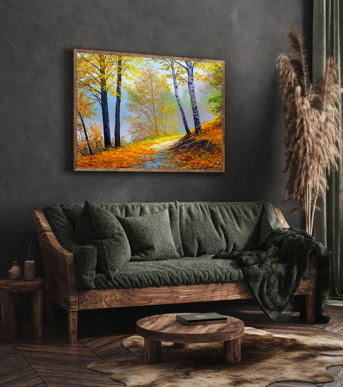 Canvas Painting - Autumn Landscape