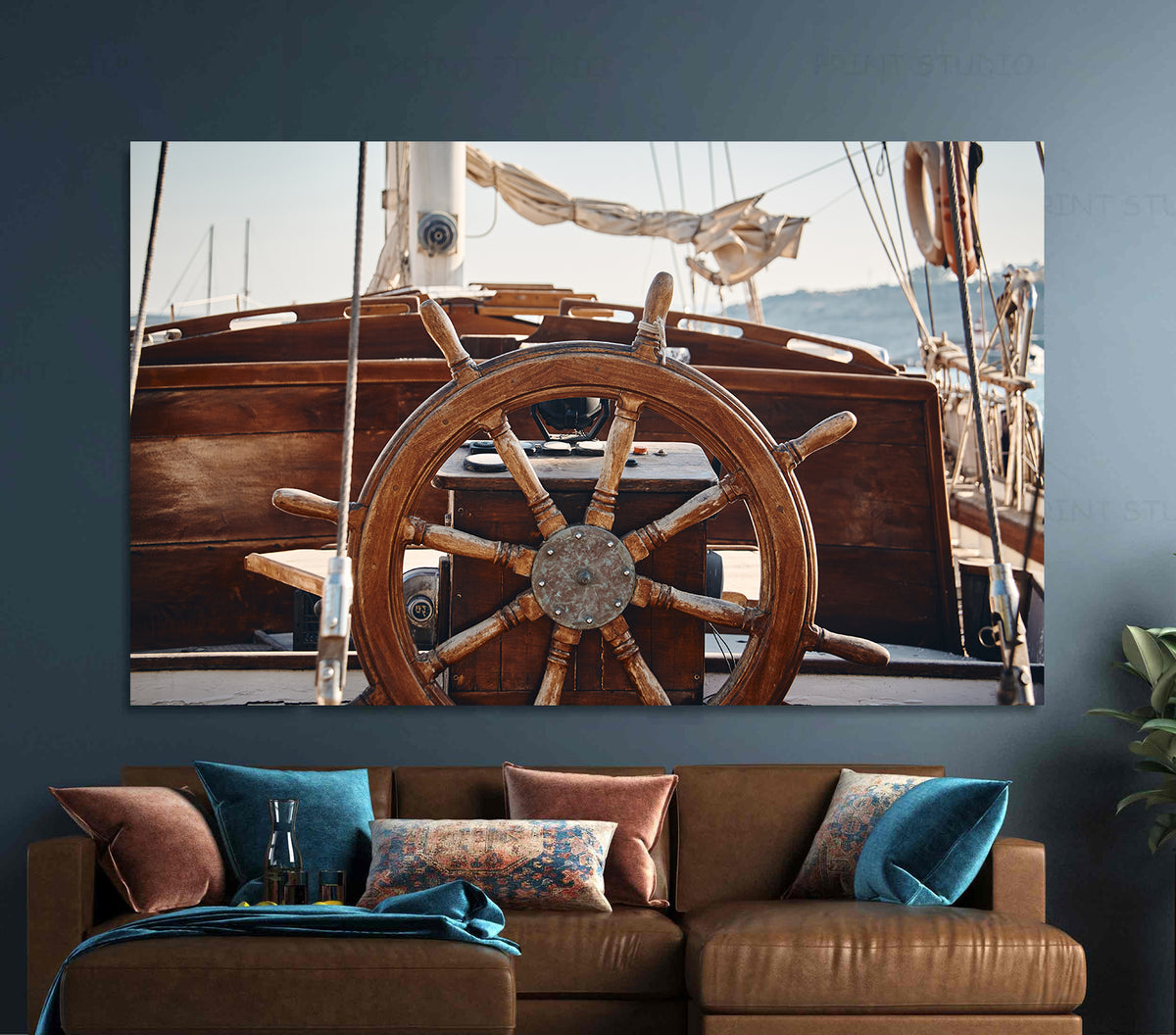 Canvas Painting - Ship's Rudder
