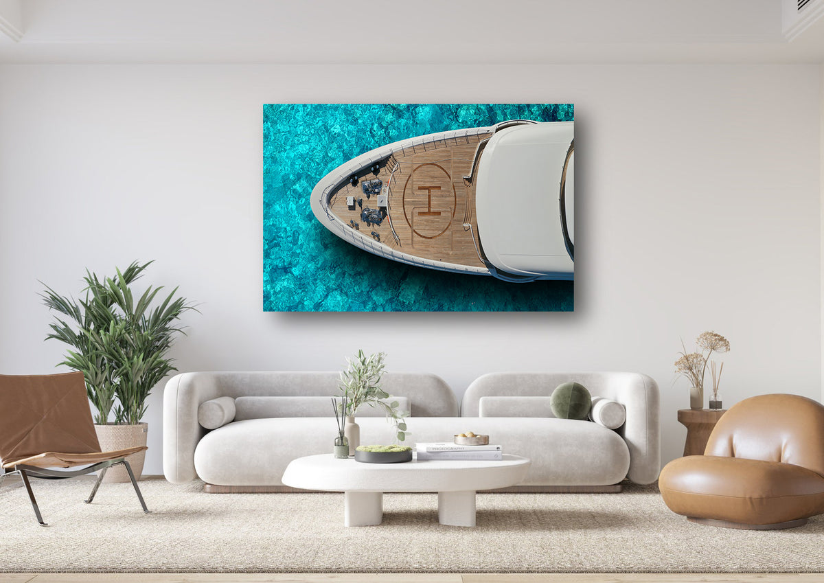 Canvas Painting - Ship at Sea