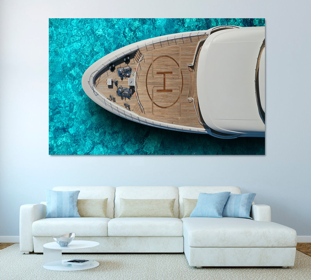 Canvas Painting - Ship at Sea