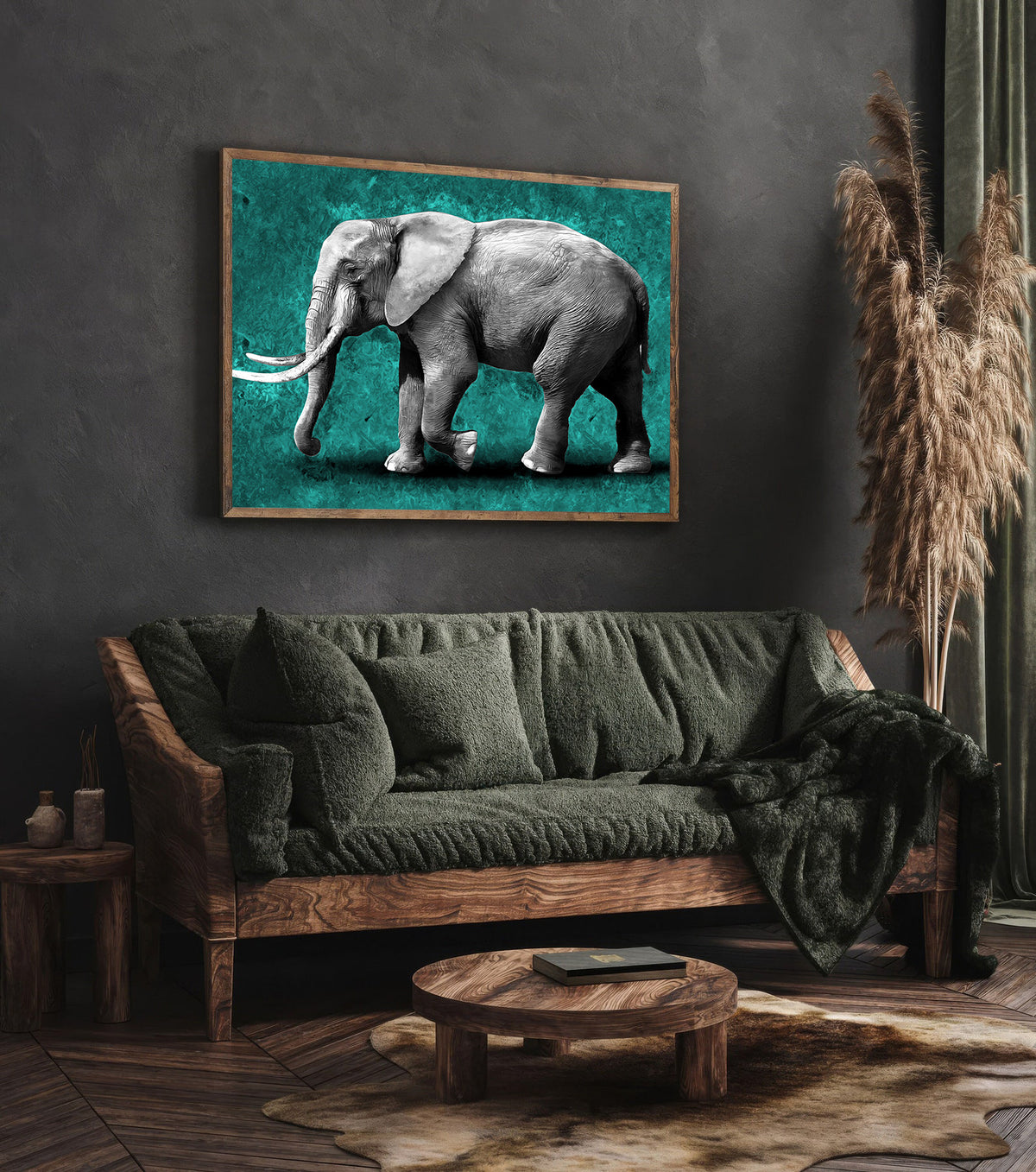 Canvas Painting - Elephant