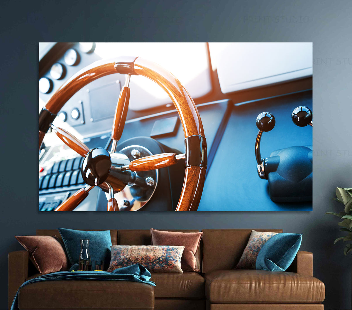 Canvas Painting - Ship's Rudder
