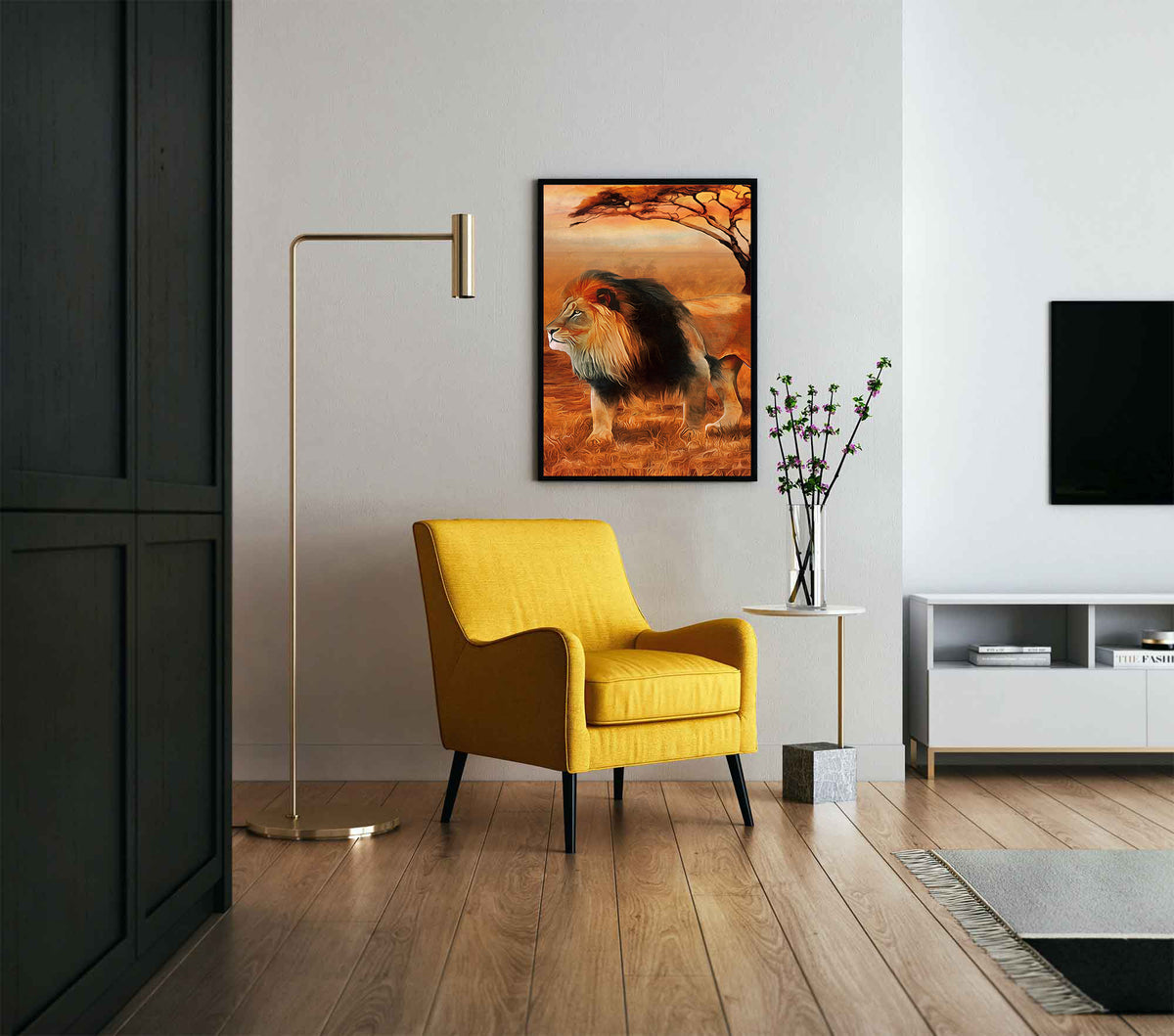 Canvas Painting - The Lion King