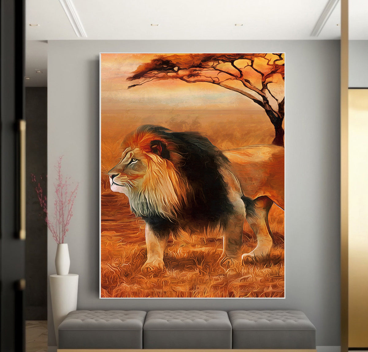 Canvas Painting - The Lion King