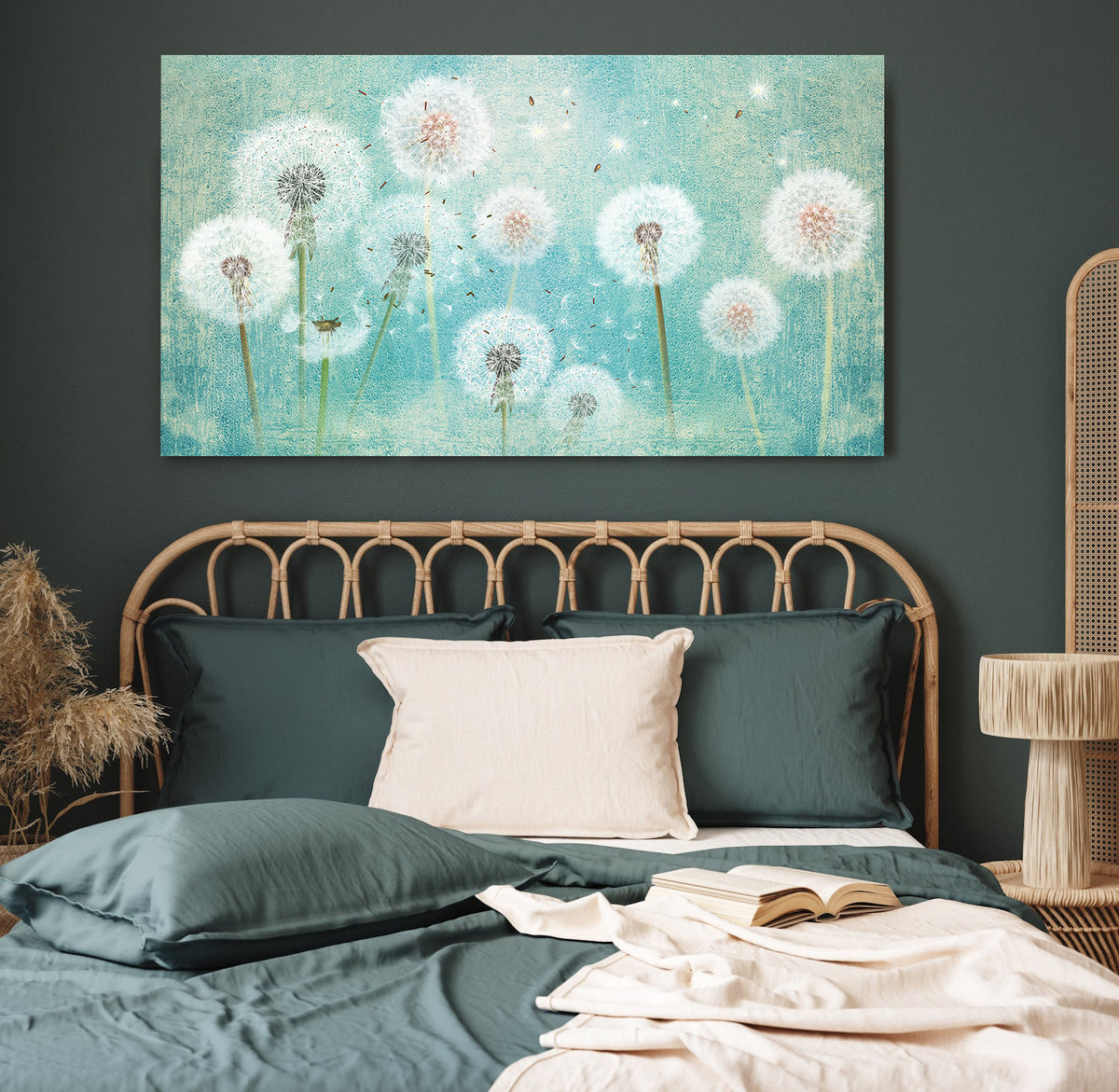 Canvas Painting - Dandelions