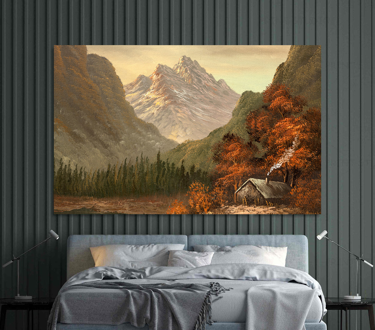 Tablou Canvas - Peisaj cu munti