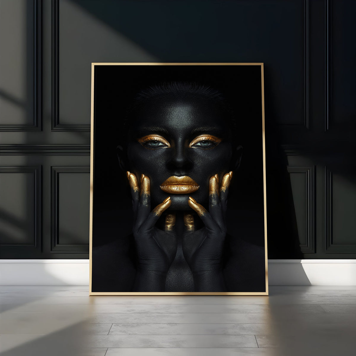 Canvas Painting - African Woman Portrait