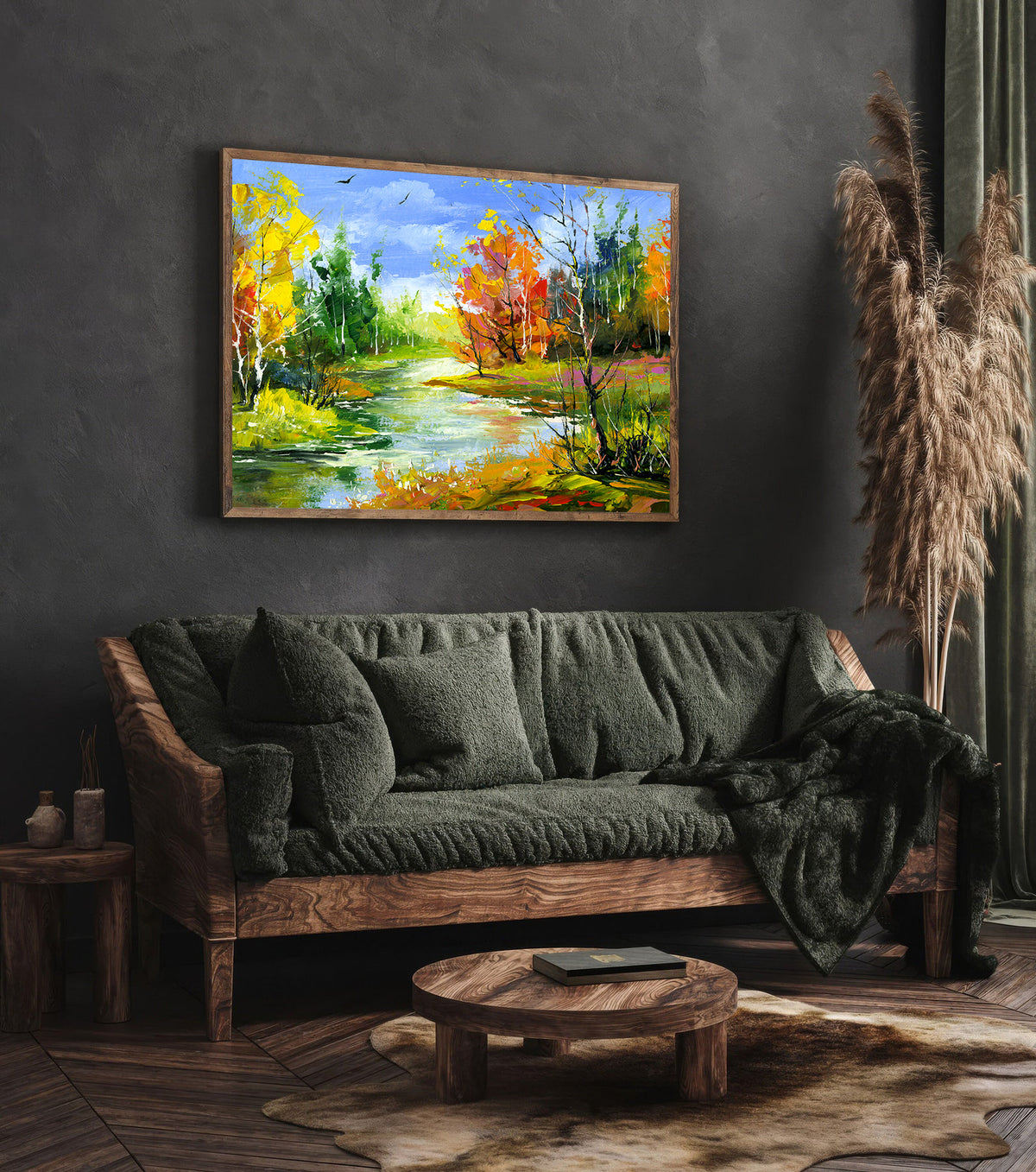 Tablou Canvas - Padure Peisaj