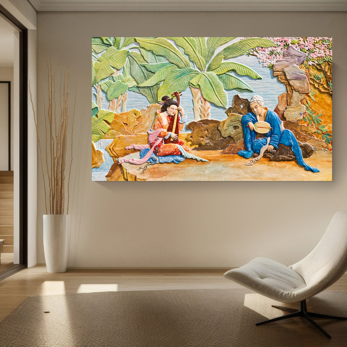 Canvas Painting - Chinese Culture