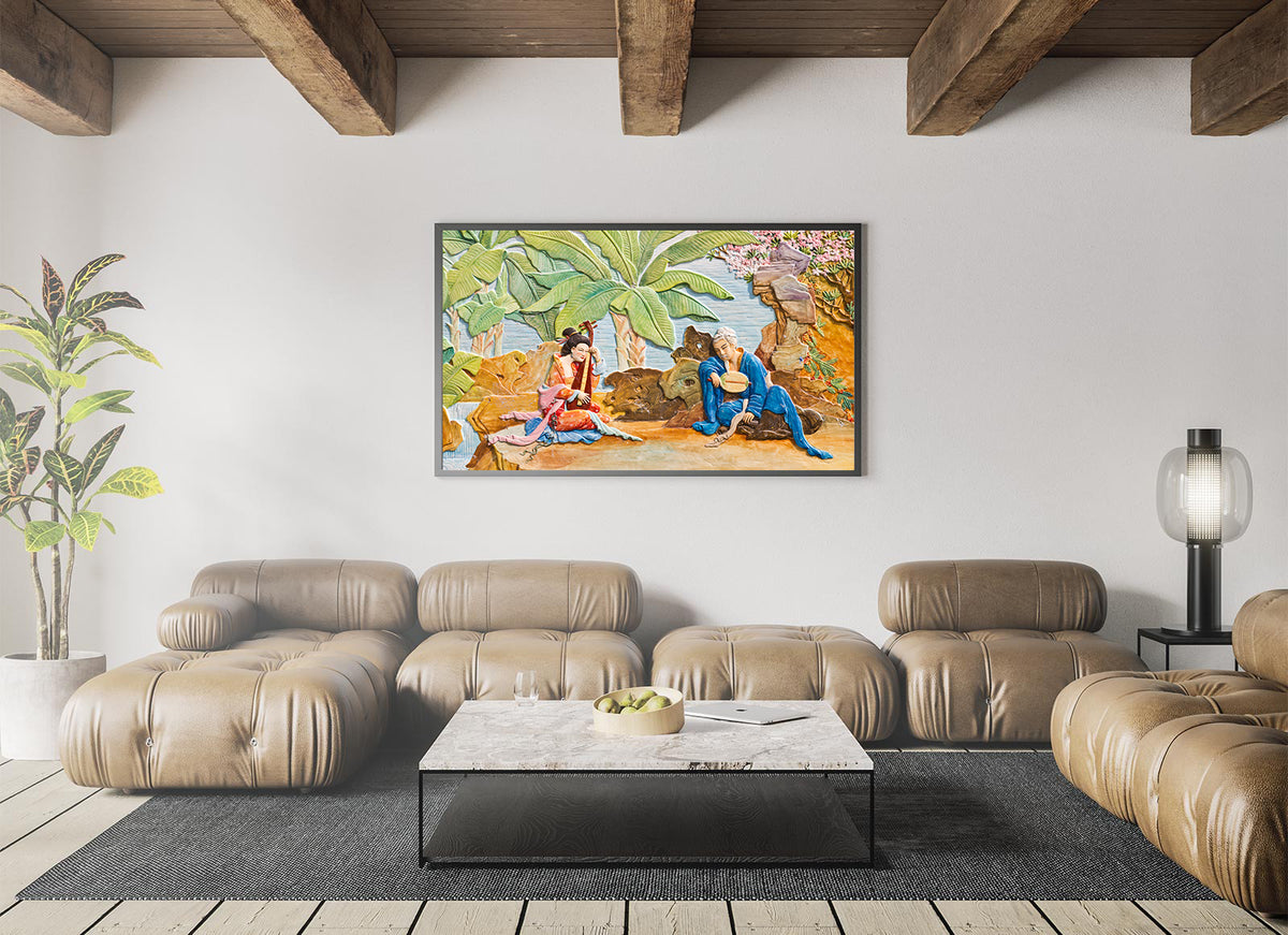 Canvas Painting - Chinese Culture