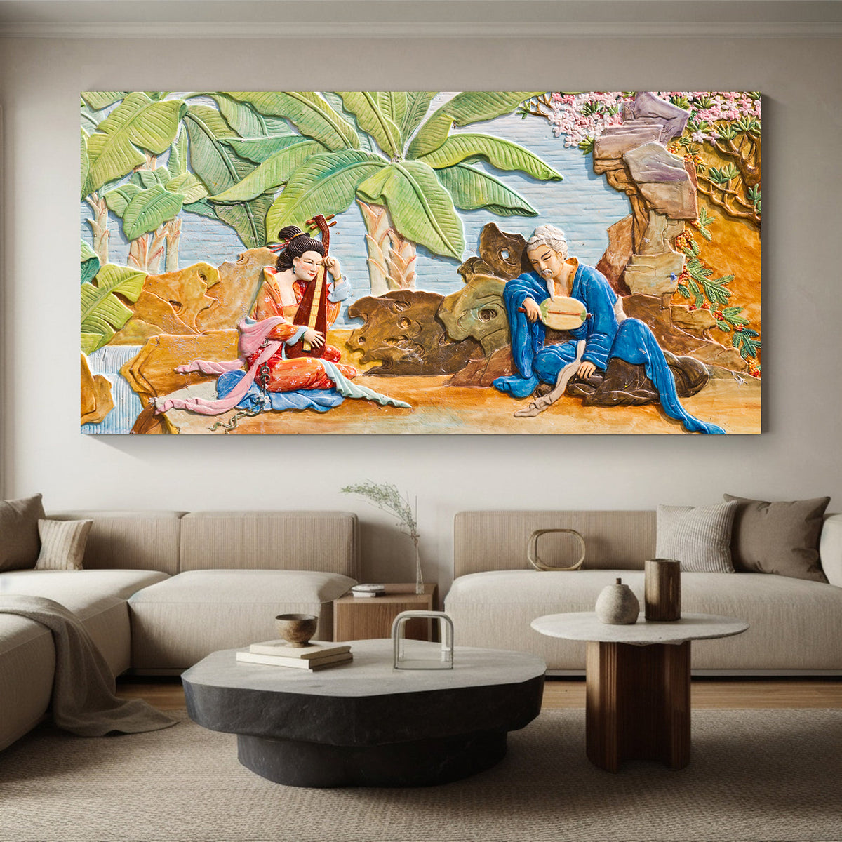 Canvas Painting - Chinese Culture