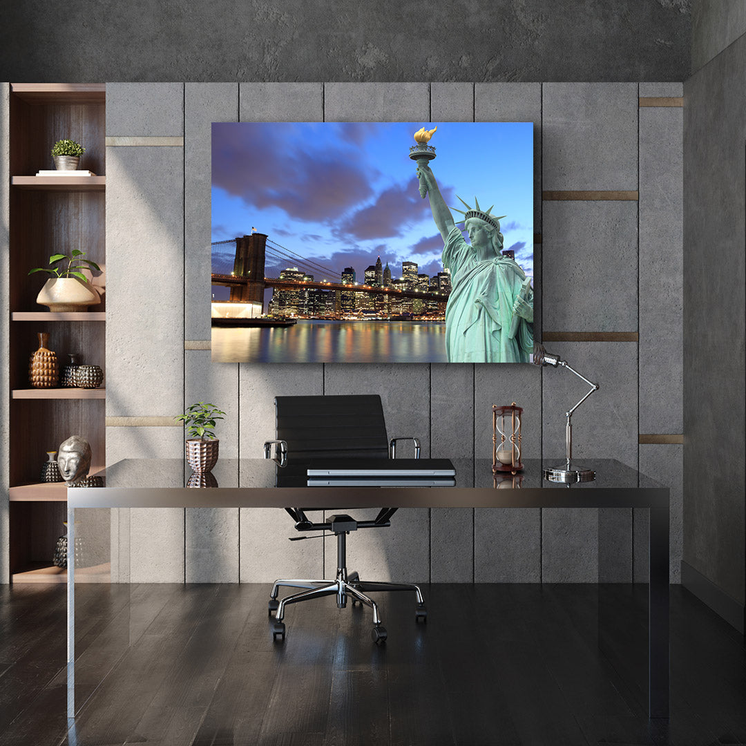 Canvas Print - Statue of Liberty in New York
