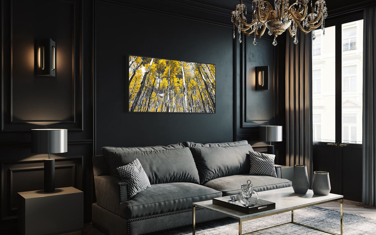 Canvas Painting - Tall Birches