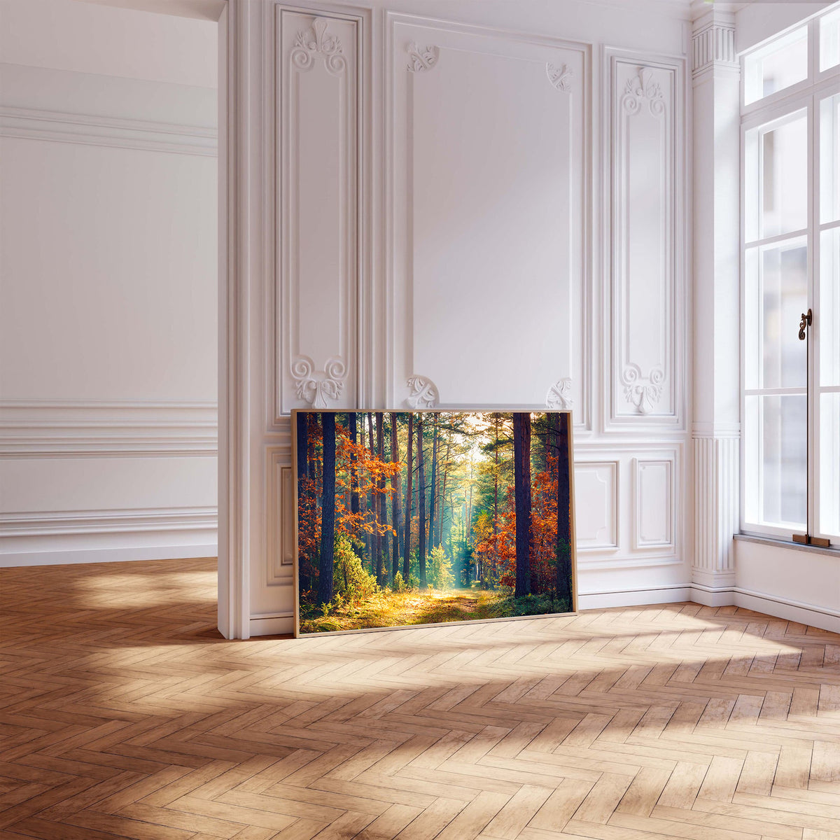Canvas Painting - Forest Landscape