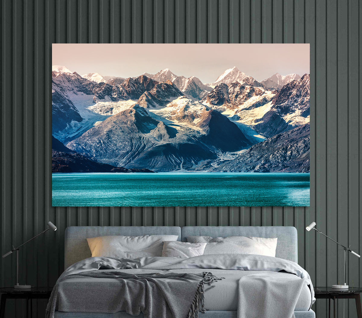 Canvas Painting - Mountain Landscape