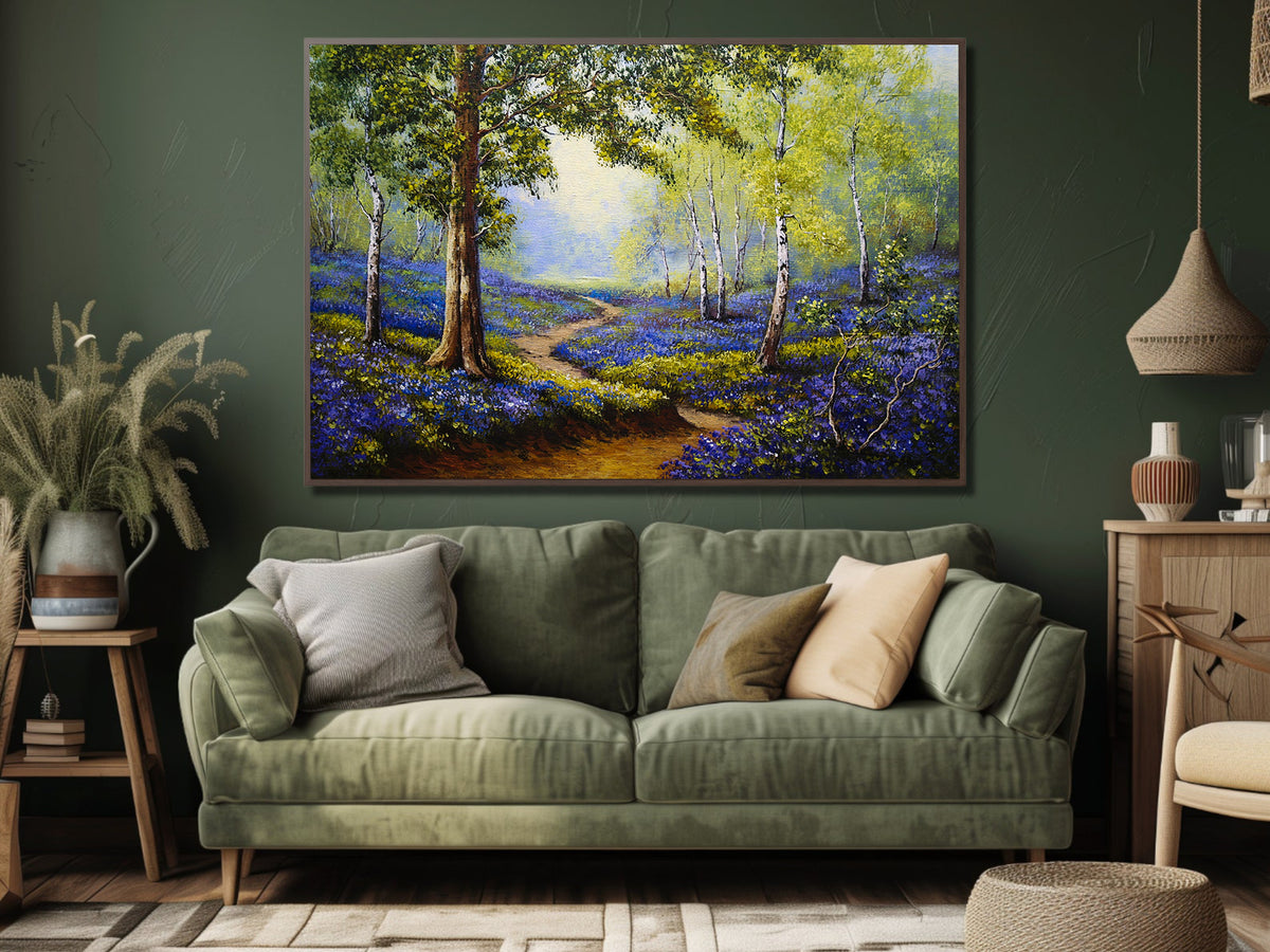Canvas Painting - Forest Landscape