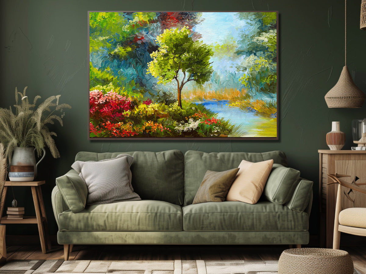 Tablou Canvas - Padure Peisaj