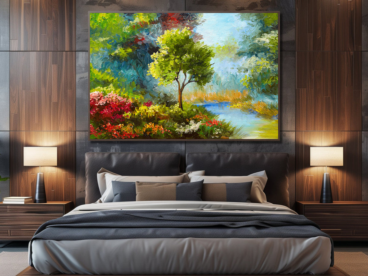 Tablou Canvas - Padure Peisaj