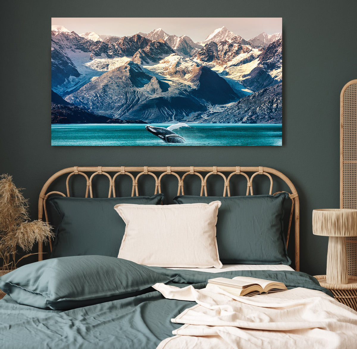 Canvas Painting - Mountain Landscape