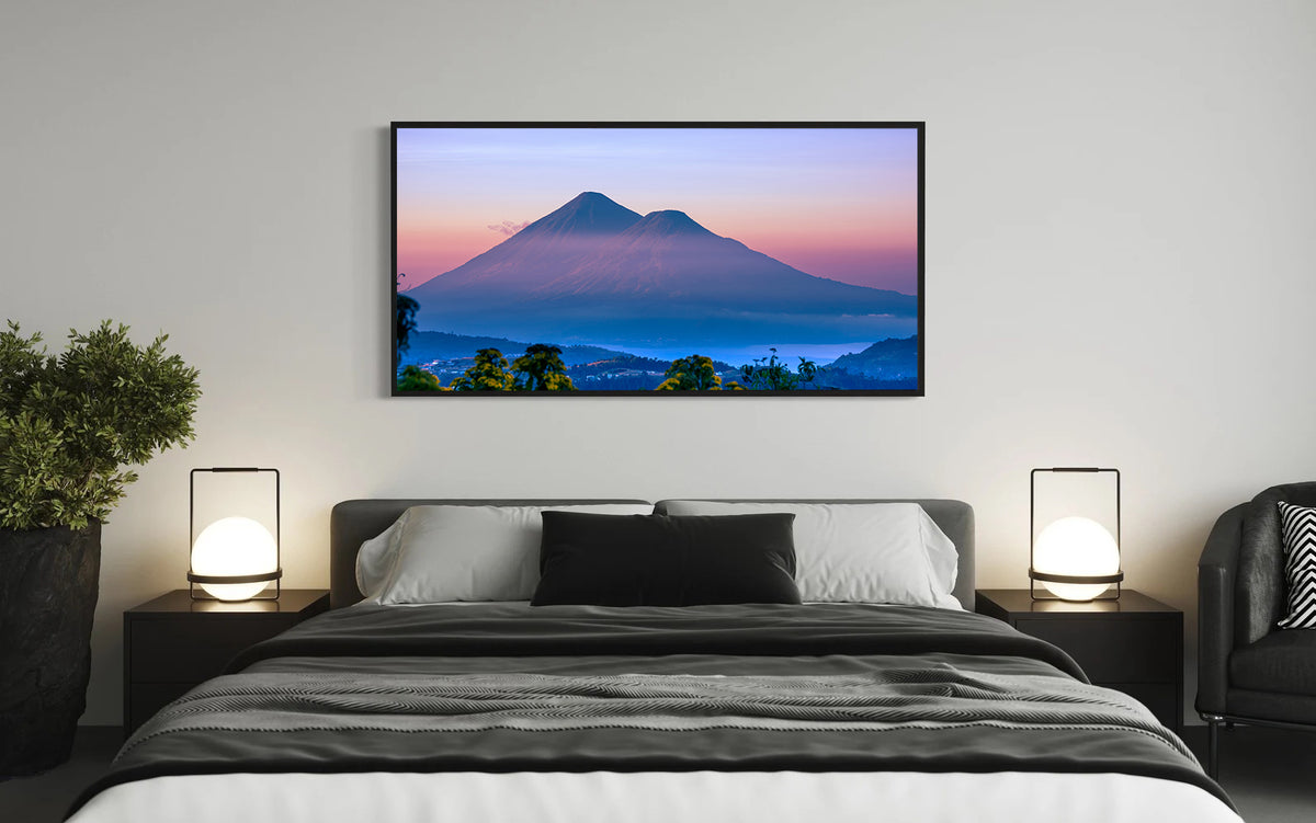 Canvas Painting - Mountain at Dawn