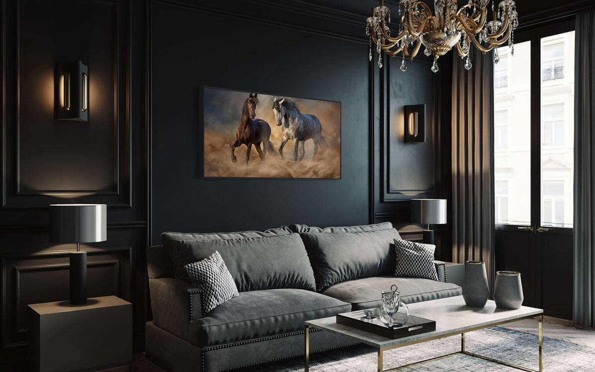Canvas Painting - Horses in Freedom