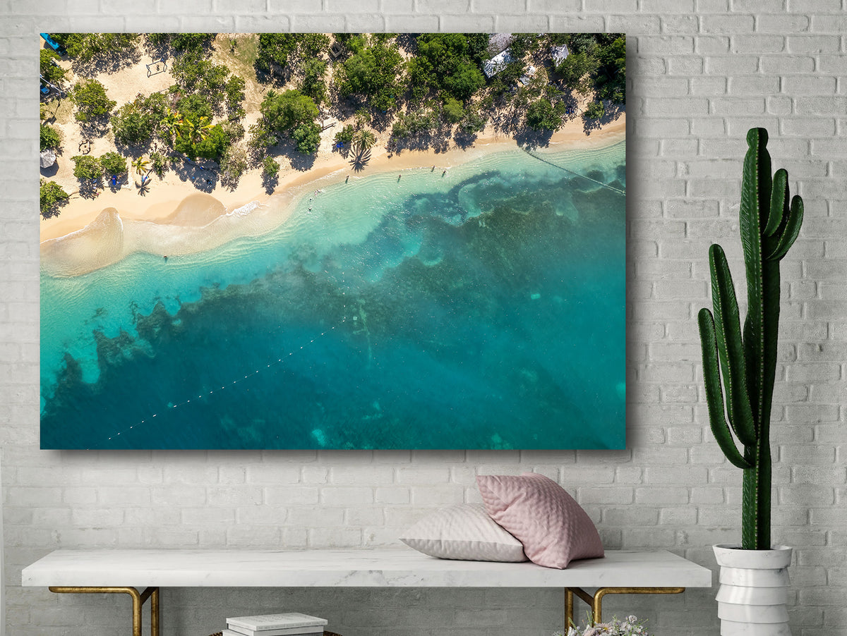 Canvas Painting - White Sand Beach