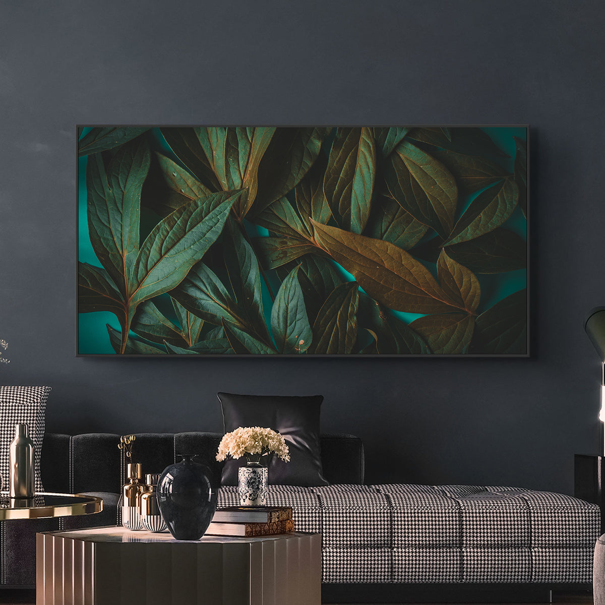 Tablou Canvas - Frunze Verzi